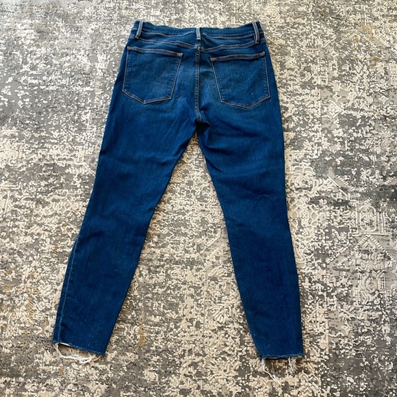 Frame LeHigh High Rise Ripped Jeans 30 - Picture 12 of 13